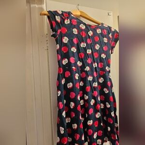 Apple Print Dress